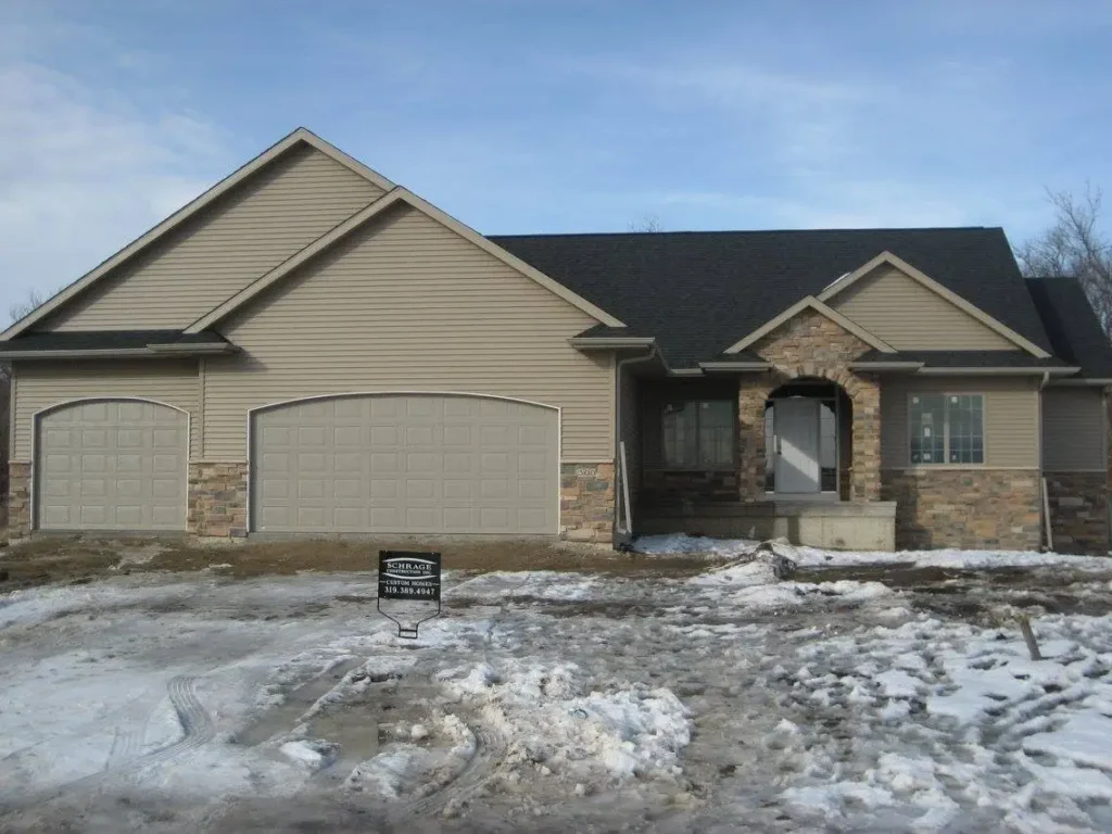 custom home atkins iowa 300 pleasant court schrage construction